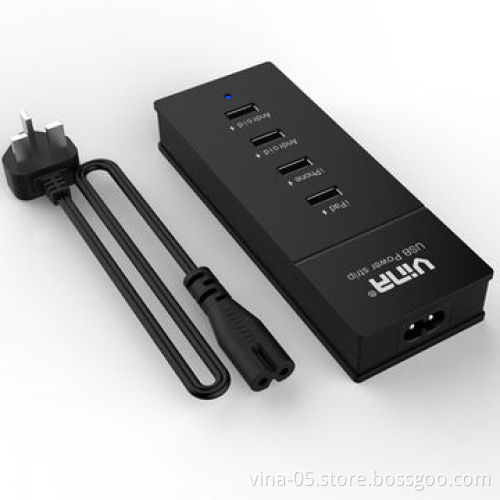 New product 4-port USB mobile phone charger for iPhone, iPad, Samsung, tablet and Android smartphone